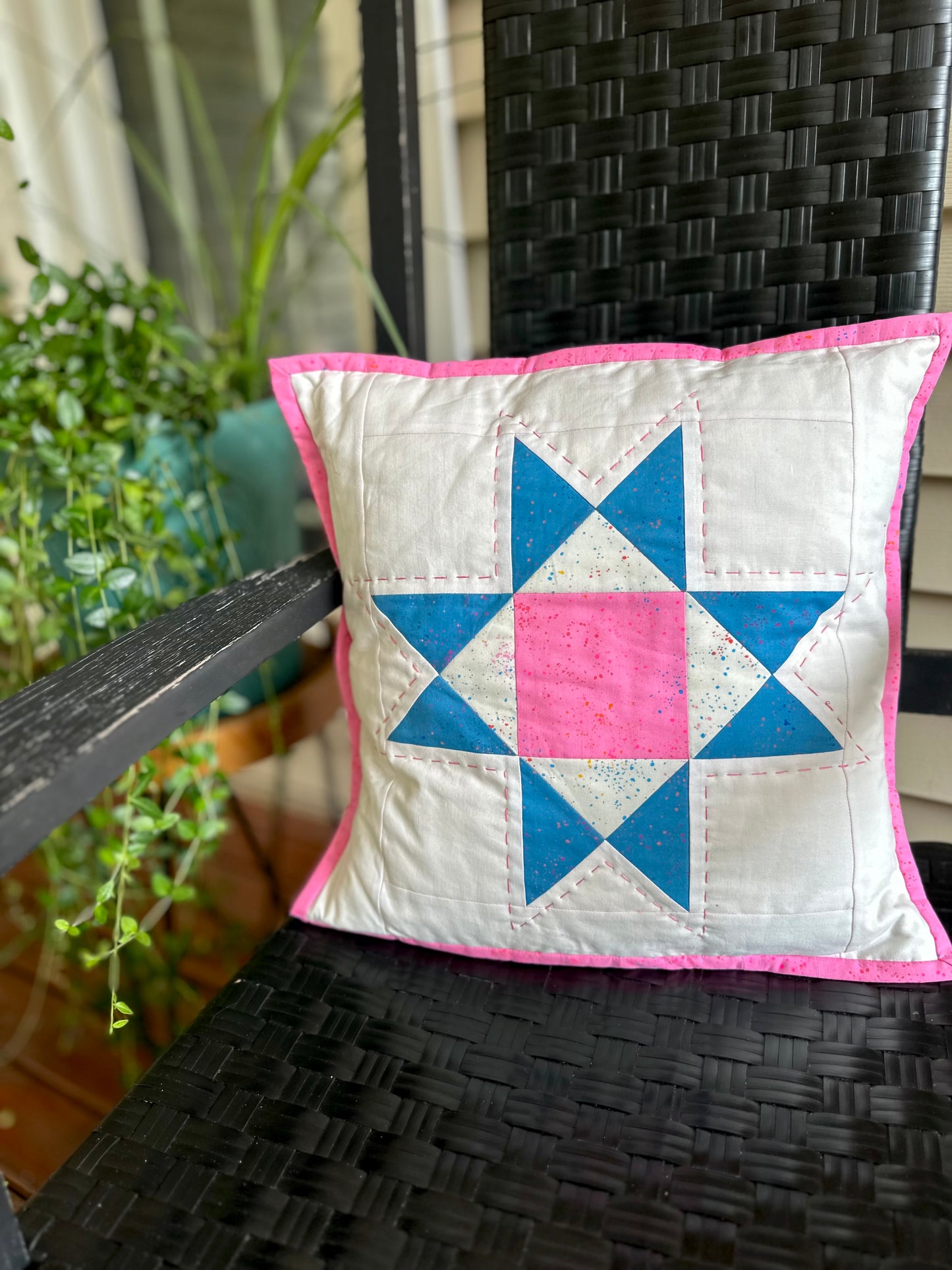 Handmade pillow cover