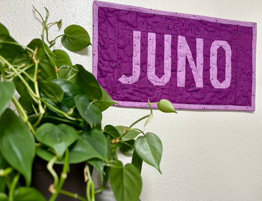 Custom name wall hanging