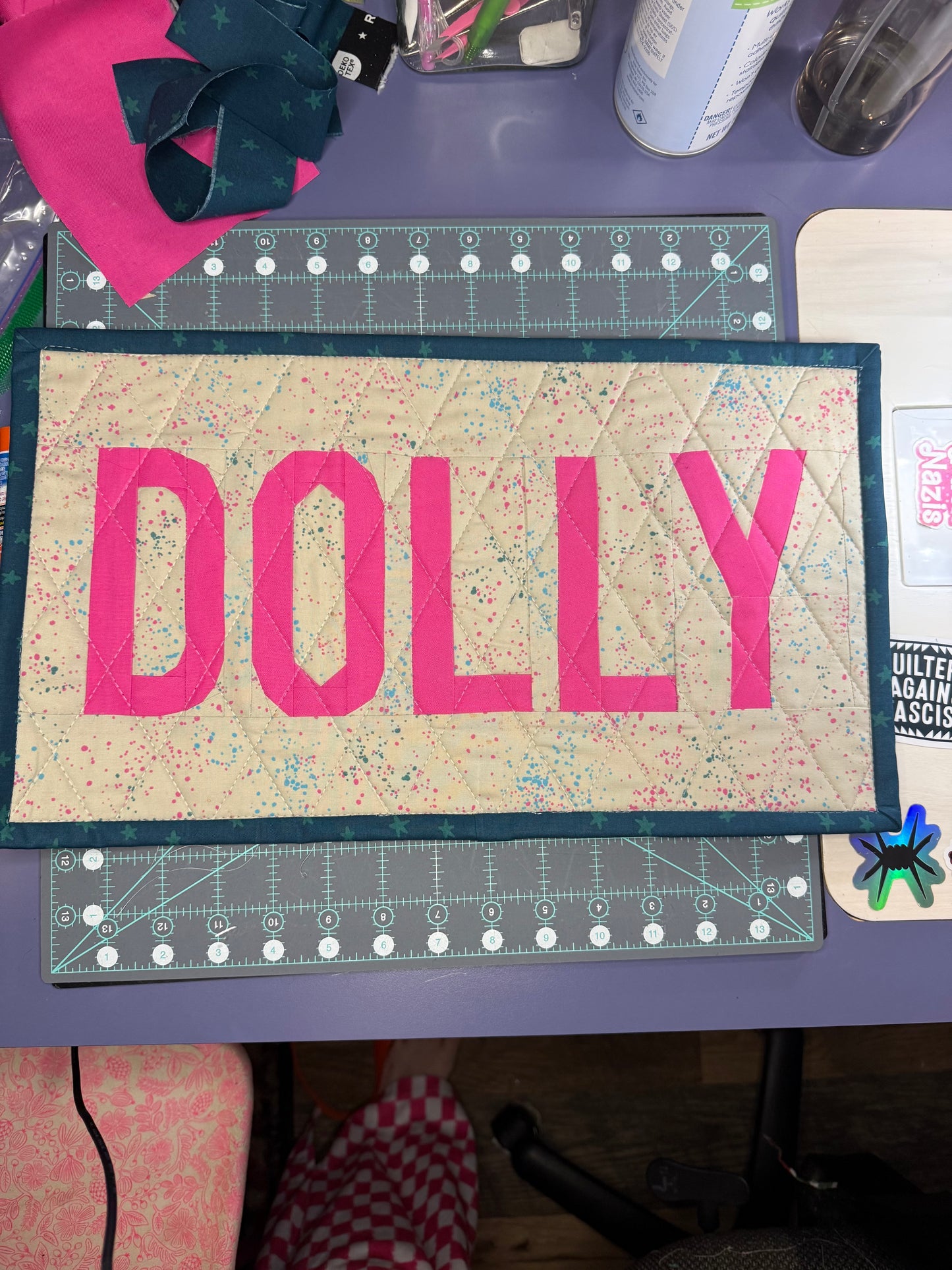Custom name wall hanging